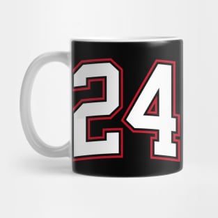 Number Twenty Four 24 Mug